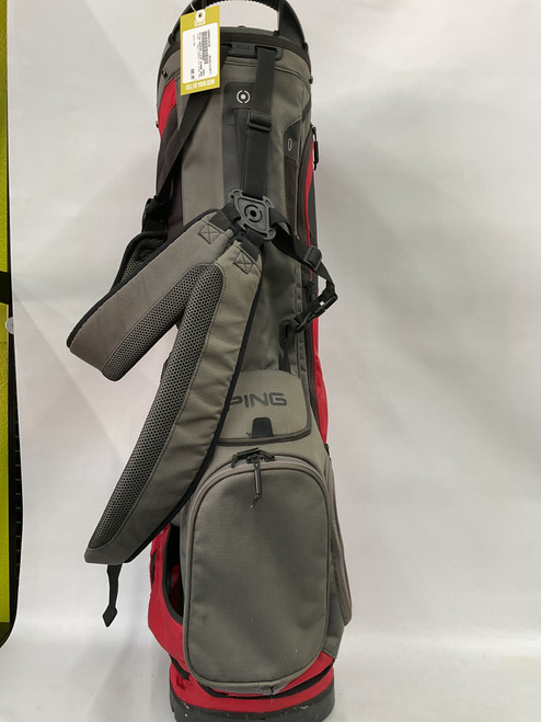 Vist Large View of Product Image Which is Used Ping HOOFER LITE STAND BAG Mens Stand Bag Red
