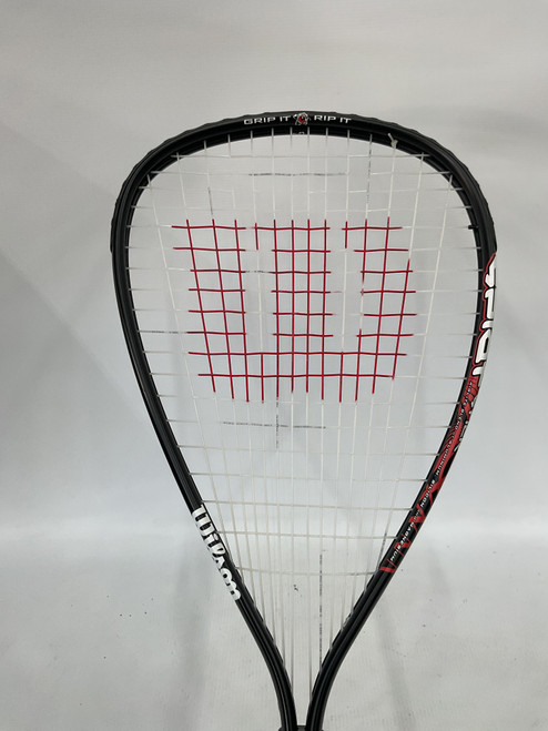 Used Wilson SPLAT STICK Adult Racquetball Racquet Black Unknown 11871-S000023250 Vist Large View of Product Image Which is Used Wilson SPLAT STICK Adult Racquetball Racquet Black Unknown