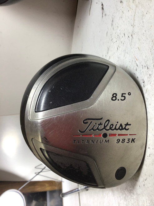 Vist Large View of Product Image Which is Used Titleist TITANIUM 983K Mens Driver RH 8.5 Degree