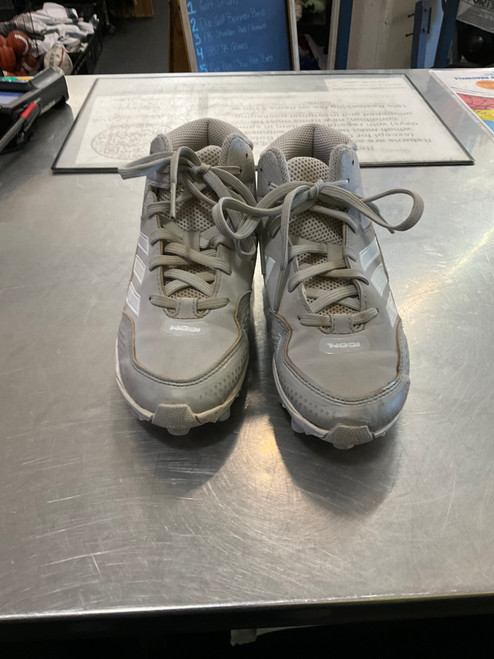 Vist Large View of Product Image Which is Used Adidas BB CLEATS 1Y BB/SB Cleats Grey Junior 01