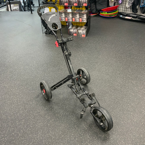 Vist Large View of Product Image Which is Used QWIK-FOLD Golf Cart 3 Wheel