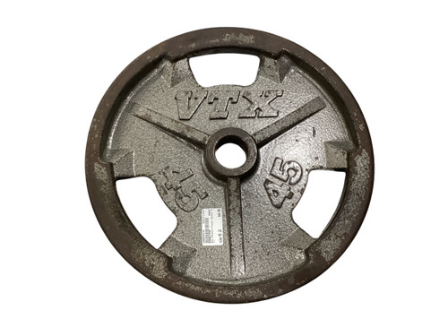 Vist Large View of Product Image Which is Used Vtx Olympic Plate (Each) 45 lb