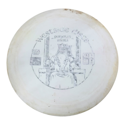 Vist Large View of Product Image Which is Used Westside POHJOLAN ISANTA Disc Golf Driver White 172g