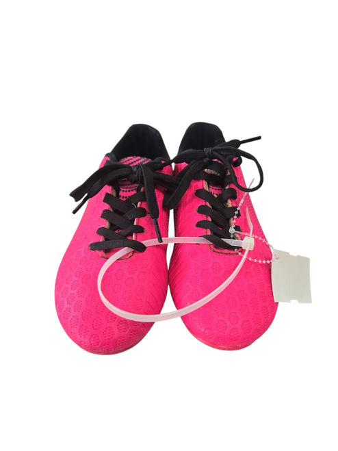 Vist Large View of Product Image Which is Used Vizari Soccer Cleats Pink Youth 13.5
