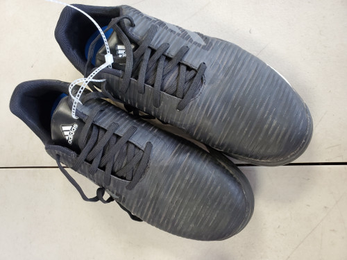 Vist Large View of Product Image Which is Used Adidas Mens Golf Shoes Black Senior 10