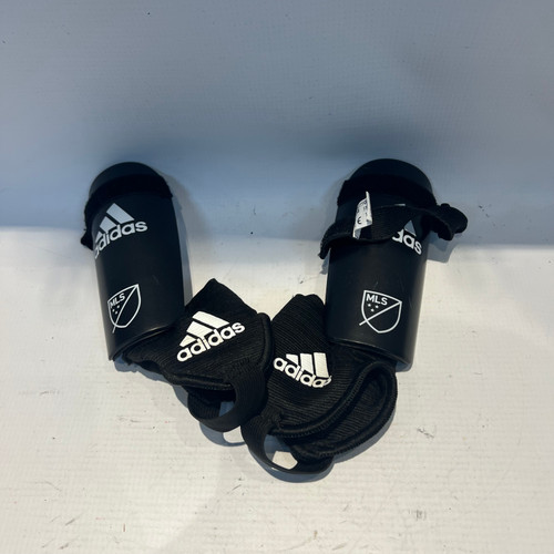 Vist Large View of Product Image Which is Used Adidas Soccer Shin Guards Youth Black Youth