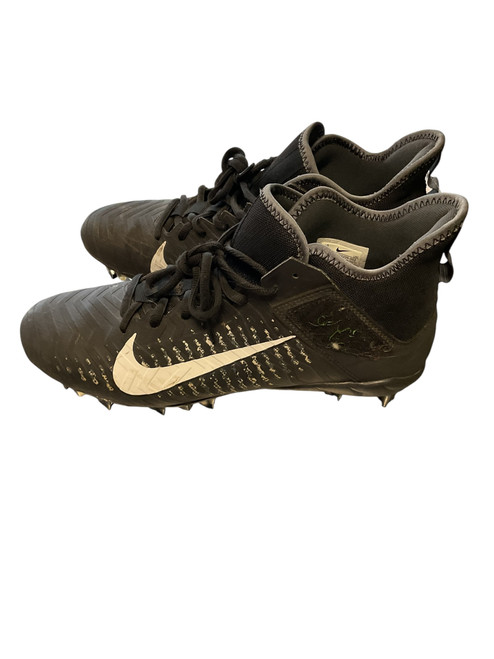 Vist Large View of Product Image Which is Used Nike LAX Cleats Mens Black Senior 9.5