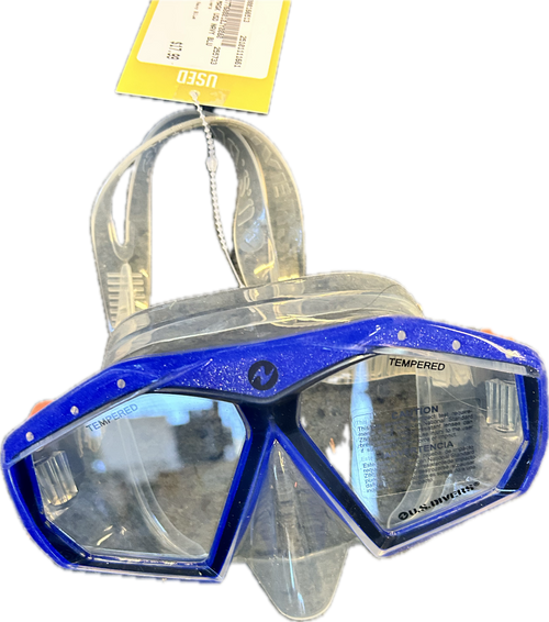 Vist Large View of Product Image Which is Used US Divers Underwater Mask Navy Blue
