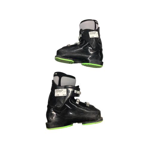Vist Large View of Product Image Which is Used Rossignol COMP J Boys DH Ski Boot Black 225 MP - J04.5 - W5.5