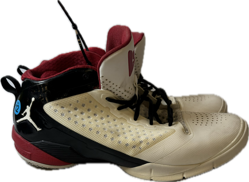 Vist Large View of Product Image Which is Used Jordan Basketball Shoes M White Senior 12