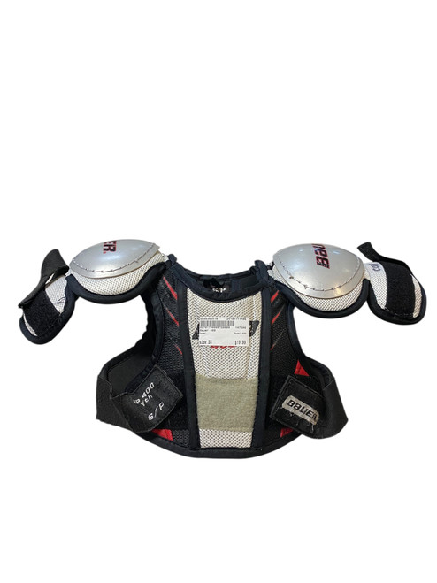 Vist Large View of Product Image Which is Used Bauer 400 Youth Shoulder Pads SM