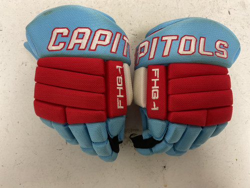 Vist Large View of Product Image Which is Used CAPITOLS Junior Gloves Carolina Blue 10"