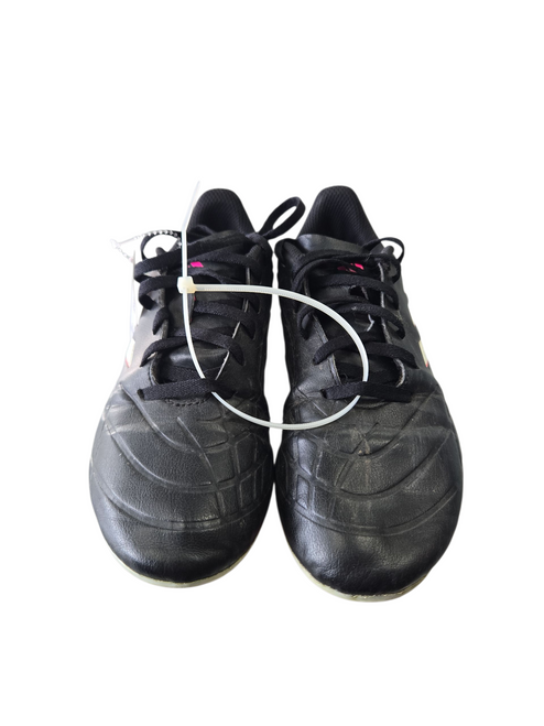 Vist Large View of Product Image Which is Used Adidas Soccer Cleats Black Junior 03.5