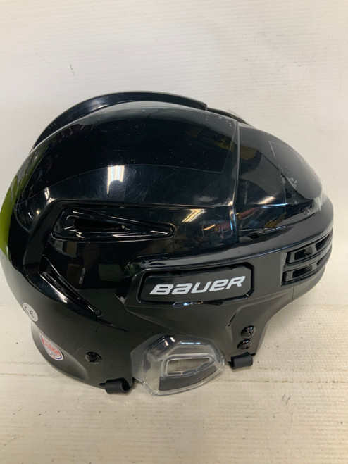 Vist Large View of Product Image Which is Used Bauer REAKT 75 Hockey Helmet Only Black LG