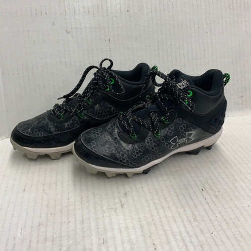 Vist Large View of Product Image Which is Used Under Armour BB/SB Cleats Black Junior 03