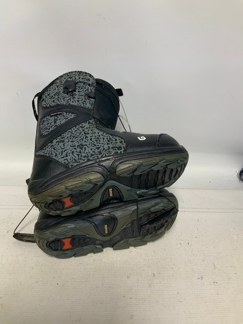 Vist Large View of Product Image Which is Used Burton SPEED ZONE GROM Boys Snowboard Boots Black Senior 7