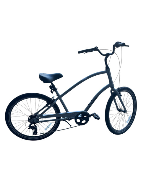 Vist Large View of Product Image Which is Used TOWNIE ELECTRA Cruiser Bike Mens Grey 48-52cm - 19-20" - LG Frame