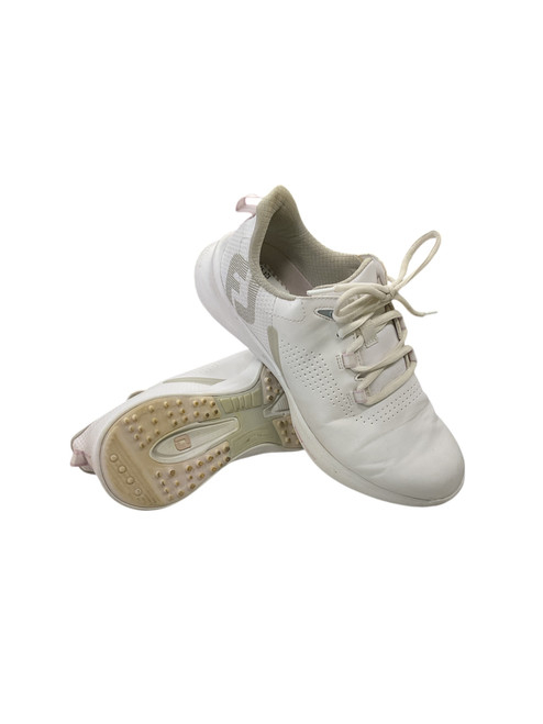 Vist Large View of Product Image Which is Used Foot Joy Womens Golf Shoes White Senior 8