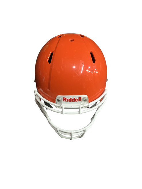 Vist Large View of Product Image Which is Used Riddell VICTOR FB Helmet Orange S/M