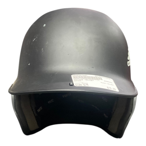 Vist Large View of Product Image Which is Used Adidas HELMET Batting Helmet No Mask Black S/M