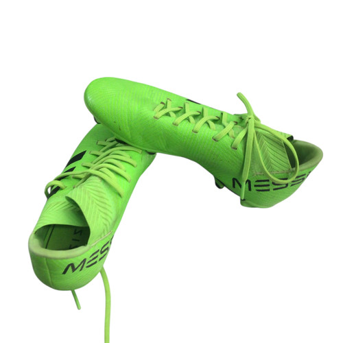 Vist Large View of Product Image Which is Used Adidas Soccer Cleats Green Junior 02