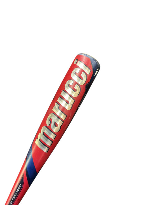 Vist Large View of Product Image Which is Used Marucci CAT 9 PASTTIME BB/SB USSSA 2 3/4 Bat Royal Blue 28"