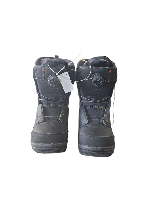 Vist Large View of Product Image Which is Used Salomon FACTION BOA SB BOOTS Mens Snowboard Boots Black Senior 9