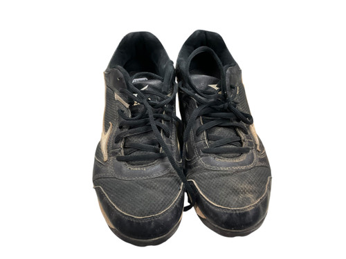 Vist Large View of Product Image Which is Used Mizuno FLV 0711 BB/SB Cleats Black Senior 5.5