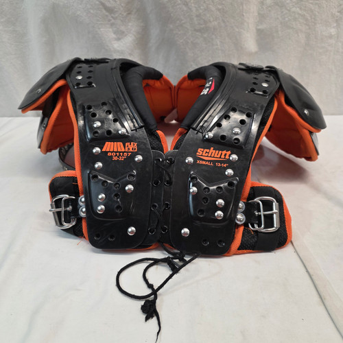 Vist Large View of Product Image Which is Used Schutt MID FLEX 13-14 FB Shoulder Pads Black XS