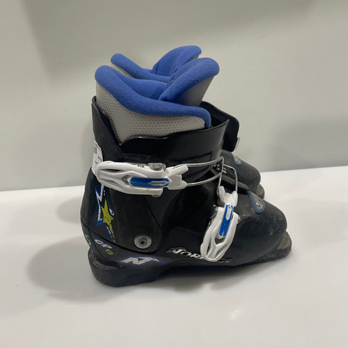 Vist Large View of Product Image Which is Used Nordica GP T2 Boys DH Ski Boot Black 205 MP - J01