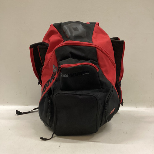 Vist Large View of Product Image Which is Used Demarini BACKPACK RED BB/SB Player Backpack Red