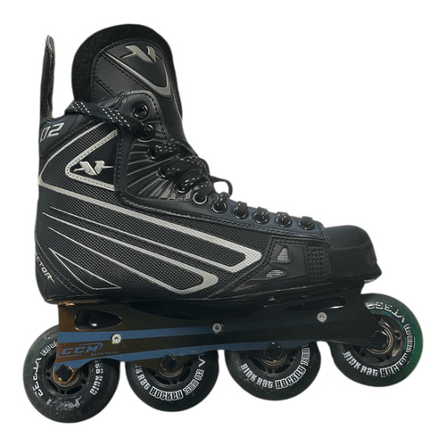 Vist Large View of Product Image Which is Used CCM VECTOR 02 Roller Hockey Skates Black Senior 6