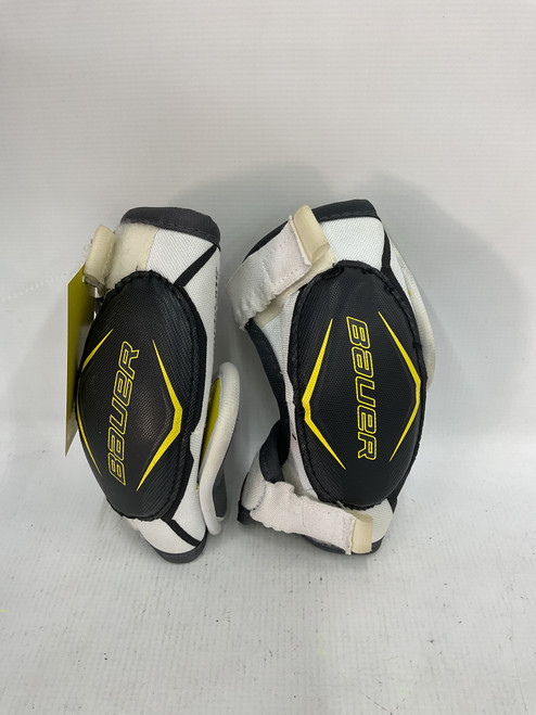 Vist Large View of Product Image Which is Used Bauer SUPREME Youth Elbow Pads LG