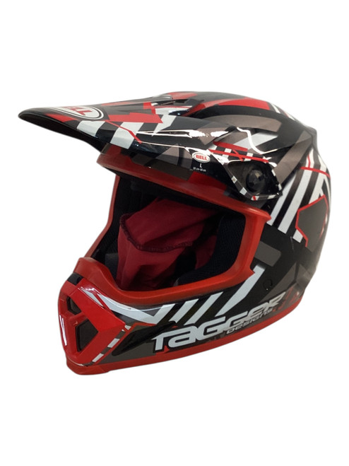 Vist Large View of Product Image Which is Used Bell MX-9 Adult Helmet Red MD