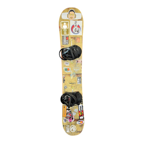 Vist Large View of Product Image Which is Used Burton BLUNT 154 Mens Board/Bindings Brown 154 cm