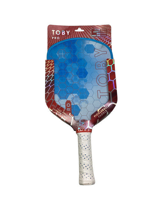 Vist Large View of Product Image Which is Used TOBY PRO PICKLEBALL PADDLE Pickleball Racquet Royal Blue