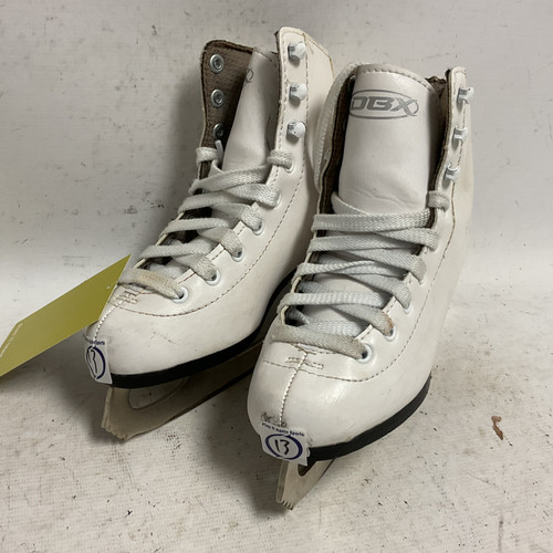 Vist Large View of Product Image Which is Used DBX Girls Figure Skate White Youth 13.0