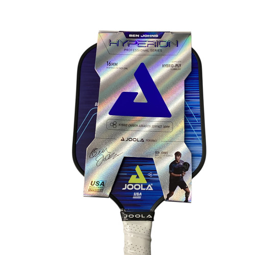 Vist Large View of Product Image Which is Used JOOLA HYPERION Pickleball Racquet Navy Blue