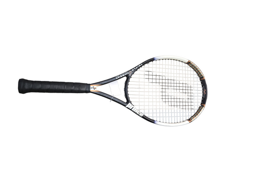 Vist Large View of Product Image Which is Used Prince BANDIT Adult Tennis Racquet Black 4"