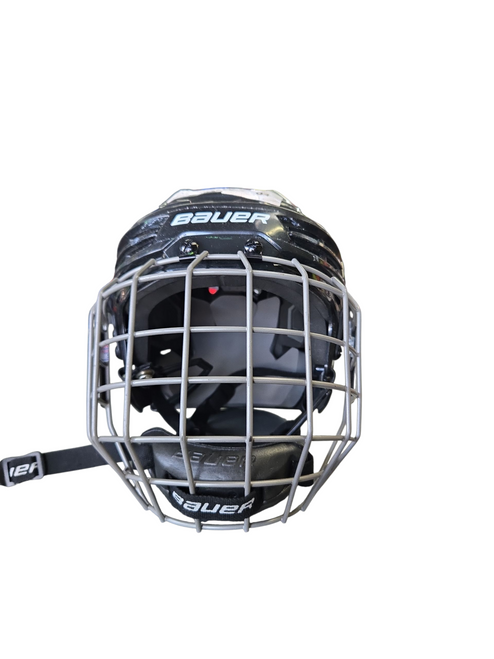Vist Large View of Product Image Which is Used Bauer IMS5.0 Helmet Cage Combo Black SM
