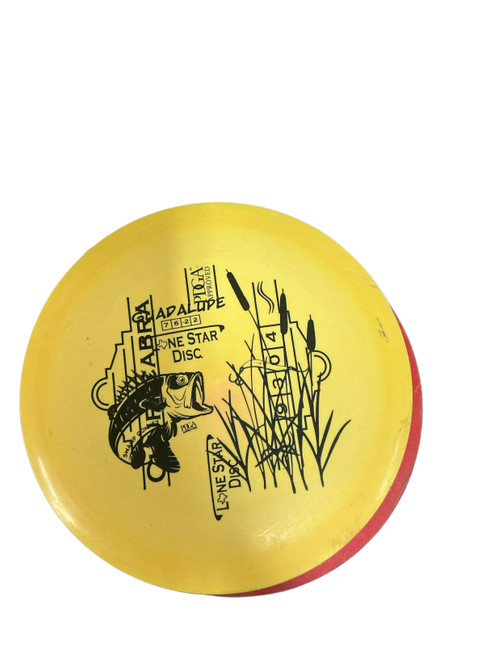 Vist Large View of Product Image Which is Used Lone Star Disc CHUPACABRA Disc Golf Driver Yellow