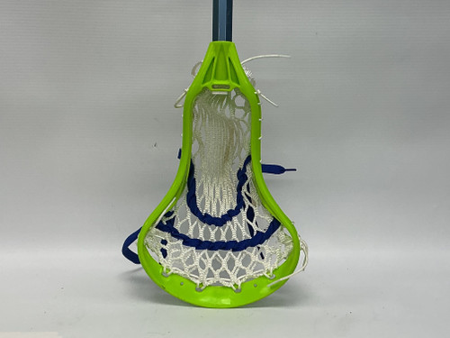 Vist Large View of Product Image Which is Used Warrior COBRA RELENTLESS 27 Jr Atk/Mid Complete Stick Kelly green