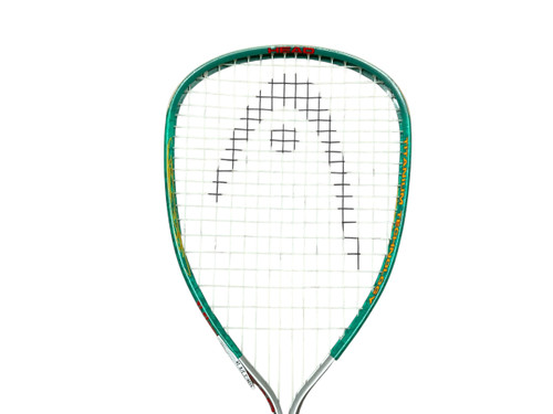 Vist Large View of Product Image Which is Used Head TI. FLAME XL Adult Racquetball Racquet Green 3 3/8"