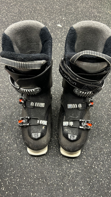 Used Salomon QUEST ACCESS R80 Mens DH Ski Boot Black 285 MP - M10.5 - W11.5 11162-S000438541 Vist Large View of Product Image Which is Used Salomon QUEST ACCESS R80 Mens DH Ski Boot Black 285 MP - M10.5 - W11.5