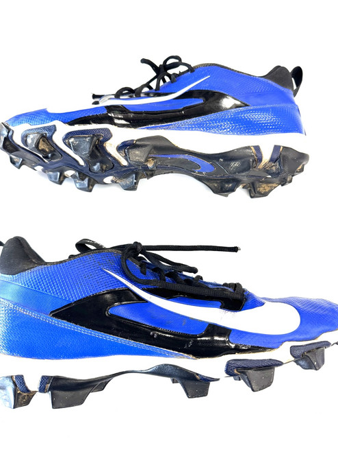 Vist Large View of Product Image Which is Used Nike Adult FB Cleats Royal Blue Senior 13