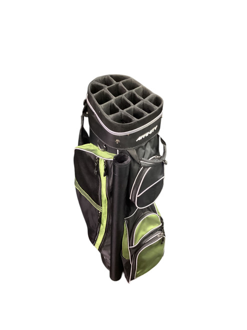 Used Affinity 14 WAY CART BAG Mens Cart Bag Green 11347-S000257598 Vist Large View of Product Image Which is Used Affinity 14 WAY CART BAG Mens Cart Bag Green