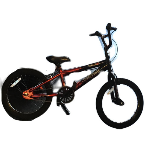 Used Kent RAMPAGE Training Wheel Bike Boys Red 18" 11730-S000067916 Vist Large View of Product Image Which is Used Kent RAMPAGE Training Wheel Bike Boys Red 18"