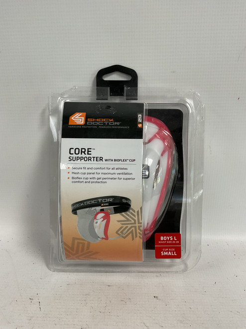 Vist Large View of Product Image Which is Used Shock DR CORE SUPPORTER W/ CUP FB Pad Set LG