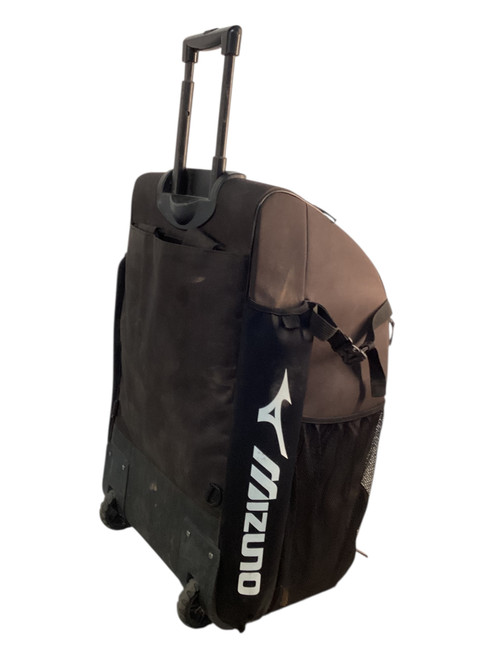 Vist Large View of Product Image Which is Used Mizuno SAMURAI BB/SB Player Wheeled Bag Black