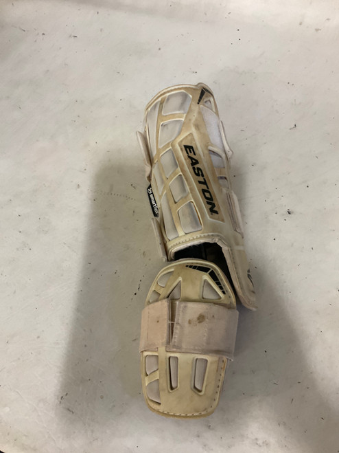 Vist Large View of Product Image Which is Used Easton BB/SB Shin/Foot Protector White